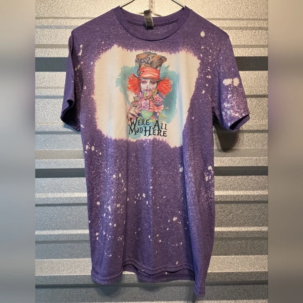 Purple Graphic  T-Shirt